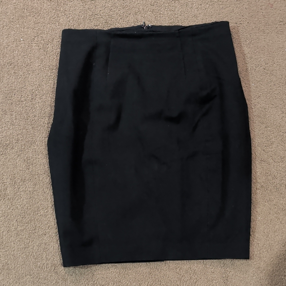 Express Classic Black Pencil Skirt